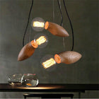 Lustre Bambou Escargot Luminaire