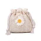 Mini Sac En Paille Beige En Paille