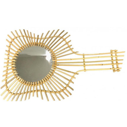 Miroir Rotin Guitare Miroirs