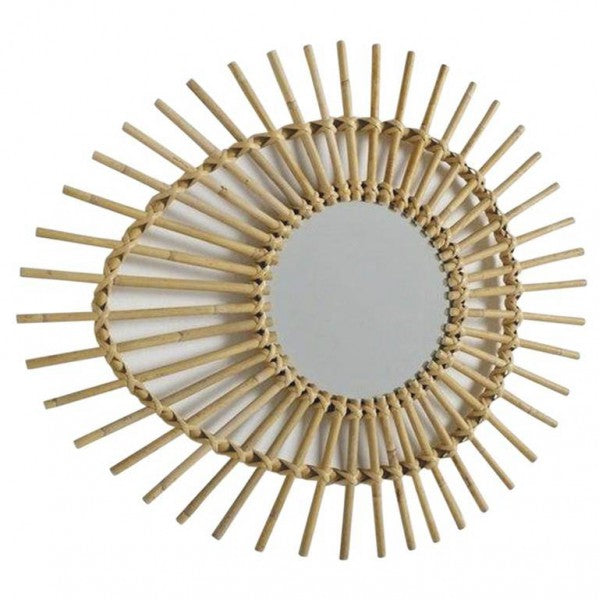 Grand Miroir En Rotin