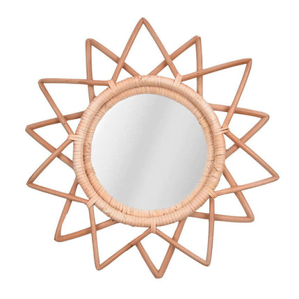Miroir En Rotin Étoile Abordable Miroirs