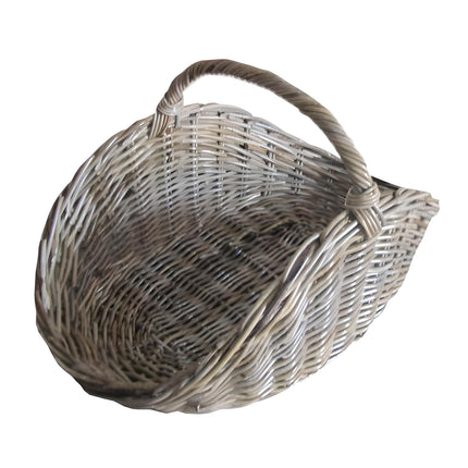 Panier À Buches En Rotin Paniers