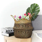 Panier À Fleurs En Osier 22X20Cm Cache Pot
