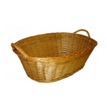 Panier À Linge Ancien En Osier Paniers
