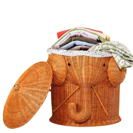 Panier À Linge Osier Animaux Paniers Linge