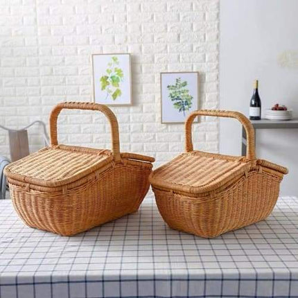 Panier En Osier Pour Pique Nique Panier Osier