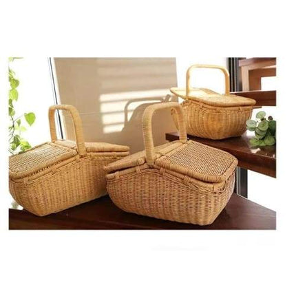 Panier En Osier Pour Pique Nique Panier Osier