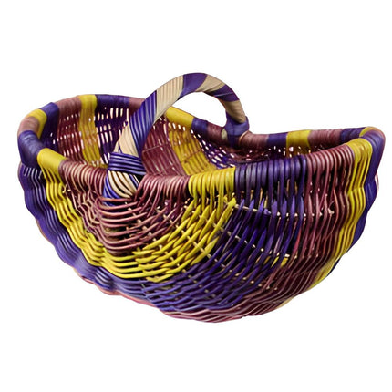 Panier En Rotin Multicolore Paniers