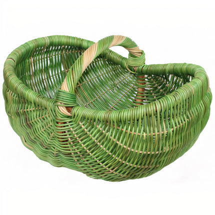 Panier En Rotin Vert Paniers