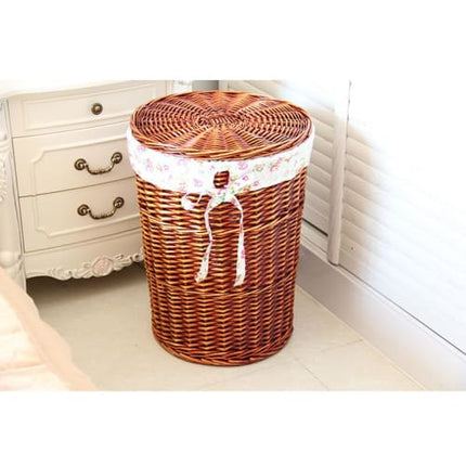 Panier À Linge En Osier Grand Linge Osier