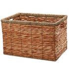 Panier À Linge En Osier Marron Linge