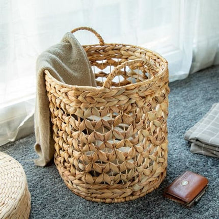 Panier À Linge En Osier Salle De Bain
