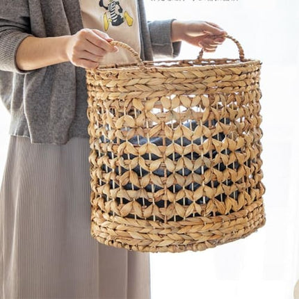 Panier À Linge En Osier Salle De Bain