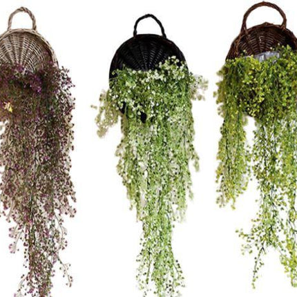 Panier Osier À Suspendre Cache-Pot