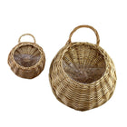 Panier Osier À Suspendre Beige / Petit Cache-Pot