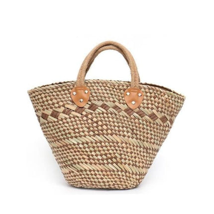 Panier En Osier Courses Brun Panier Osier