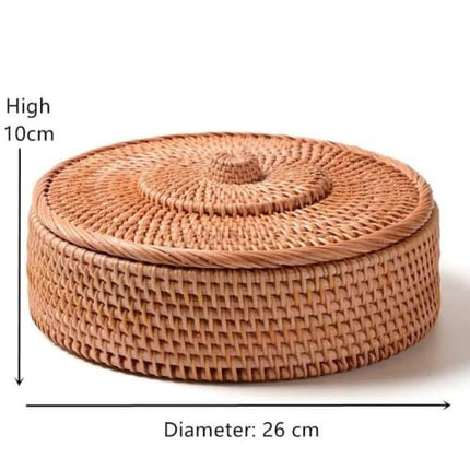 Panier En Rotin Cuisine L 26 Cm X H 10 Panier Osier