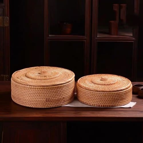Panier En Rotin Cuisine Panier Osier