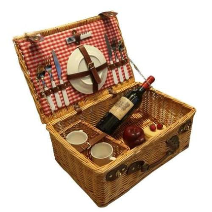 Panier Osier Picnic Jaune Panier Osier