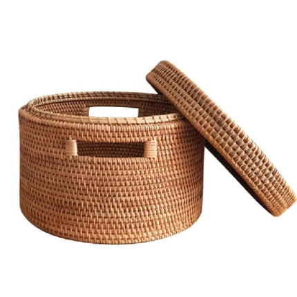 Boite À Bijoux En Rotin Panier Osier