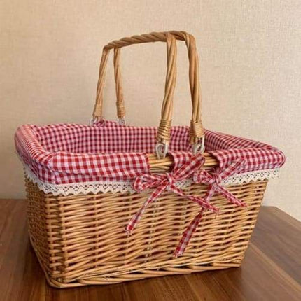Panier Osier Tissu Panier Osier