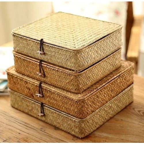 Petit Panier De Rangement En Osier Panier