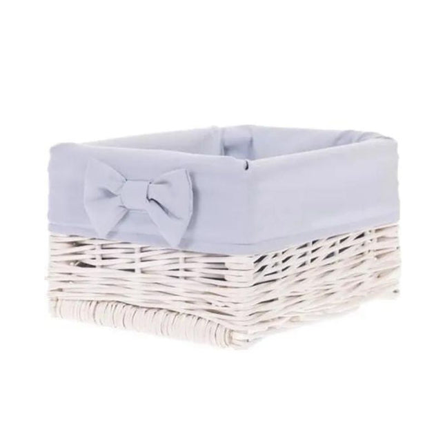Panier De Rangement Osier Blanc