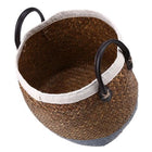Panier De Rangement En Osier Gris 30X29 Cm Rangement Osier