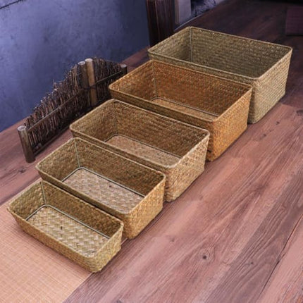 Panier De Rangement En Paille Personnalisable Osier