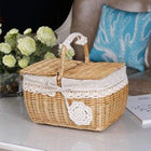 Panier Rectangulaire Osier Panier Osier