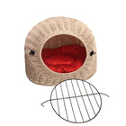 Panier Transport Chat Osier Blanc Animaux Et Articles Pour Animaux De Compagnie