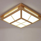 Plafonnier Bambou Japonais 45Cm Luminaire