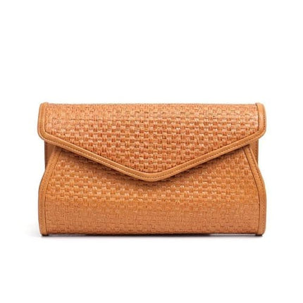 Pochette Osier Mariage Marron Sac En Osier