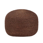 Pouf En Rotin Rond