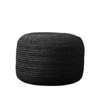 Pouf Rotin Noir