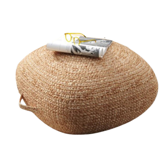 Pouf Salon Osier
