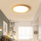 Plafonnier Bambou Rond 40Cm Luminaire