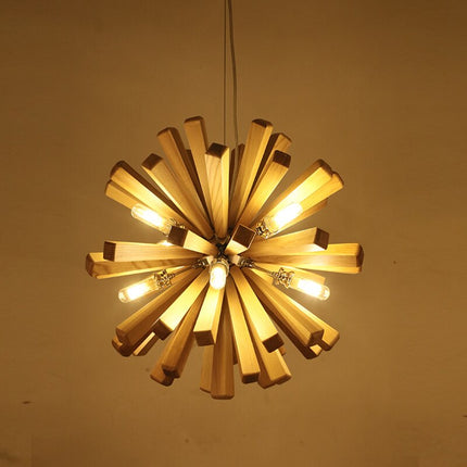 Lustre Bambou Grand 55Cm Luminaire