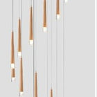 Lustre Bambou Couloir A Luminaire