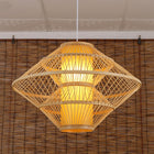 Suspension Bambou Bali 50Cm Sur 43Cm Luminaire