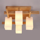 Plafonnier Bambou Spot 4 Lampes Luminaire
