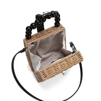 Sac En Osier Carré