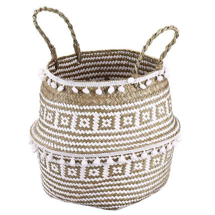 Panier Osier Rond Rangement Rond Osier