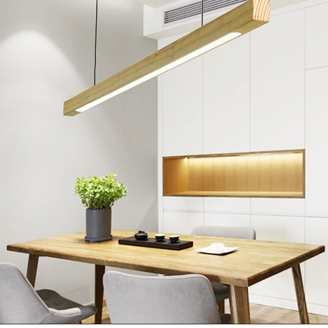 Suspension Bambou Billard Luminaire