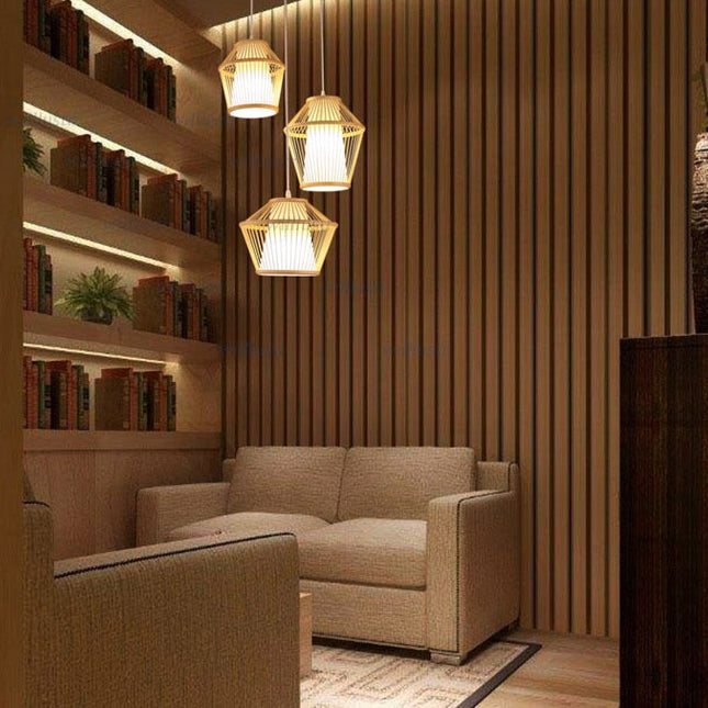 Lustre Bambou Trio Luminaire
