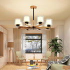 Lustre Bambou Minimaliste Luminaire