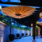 Suspension Bambou Fleur 40Cm Luminaire