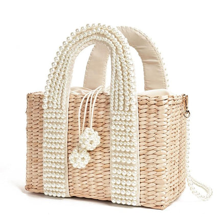 Sac À Main En Osier Vintage Main