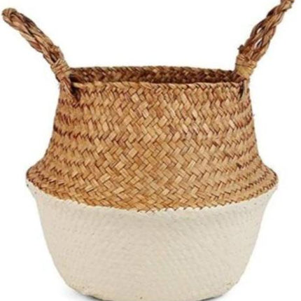 Panier Osier Rond Tendance Sable Rond Osier