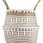 Panier Osier Rond Rangement Petit Rond Osier